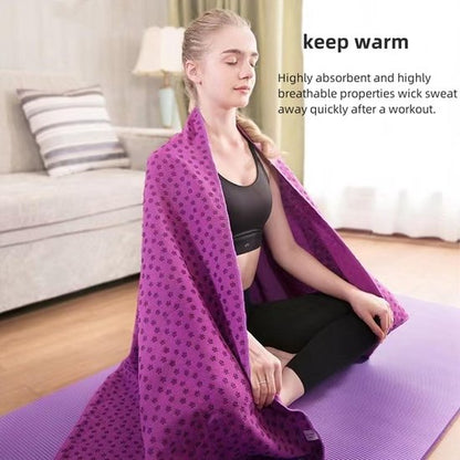 Quick-Drying Yoga Mat Fabric - Purple