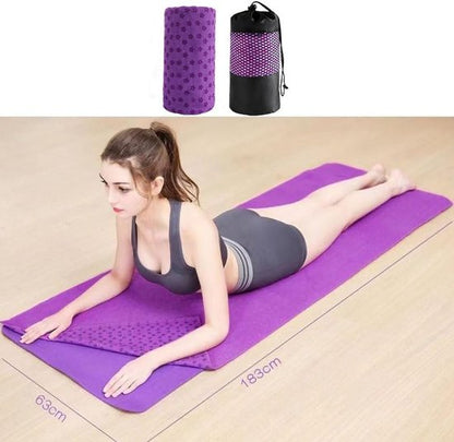 Quick-Drying Yoga Mat Fabric - Purple