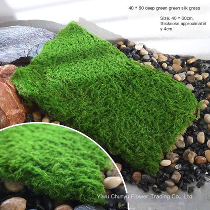 Simulated50x50cmLightGreenTurf