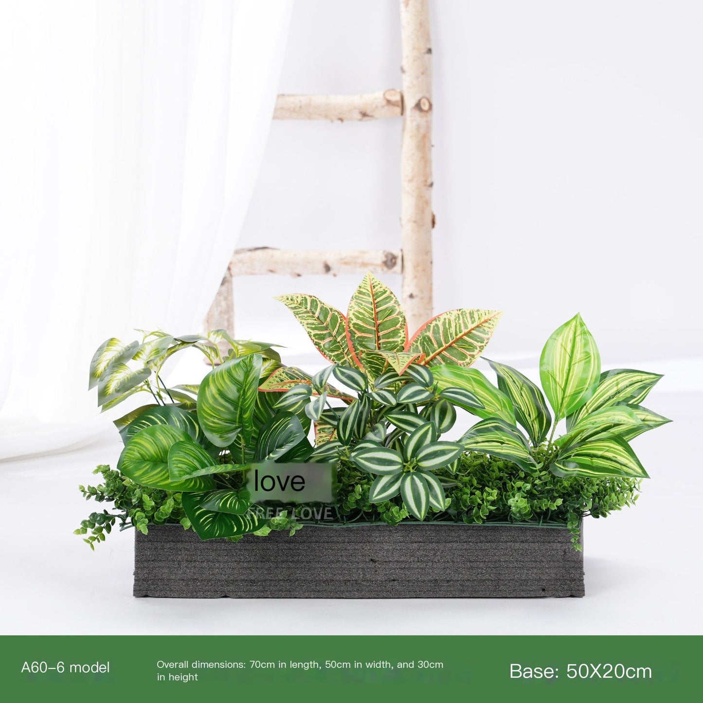 ArtificialPlantButterflyLeafSet-70*20cm