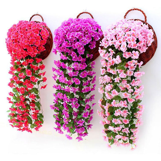 ArtificialFive-PetaledBlue-PurpleFlowers