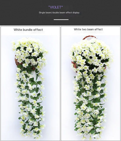 ArtificialFive-PetaledBrightRedFlowers