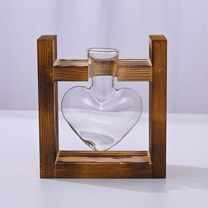 HydroponicWoodenFramewithSnap-On-SphericalTripleBottle