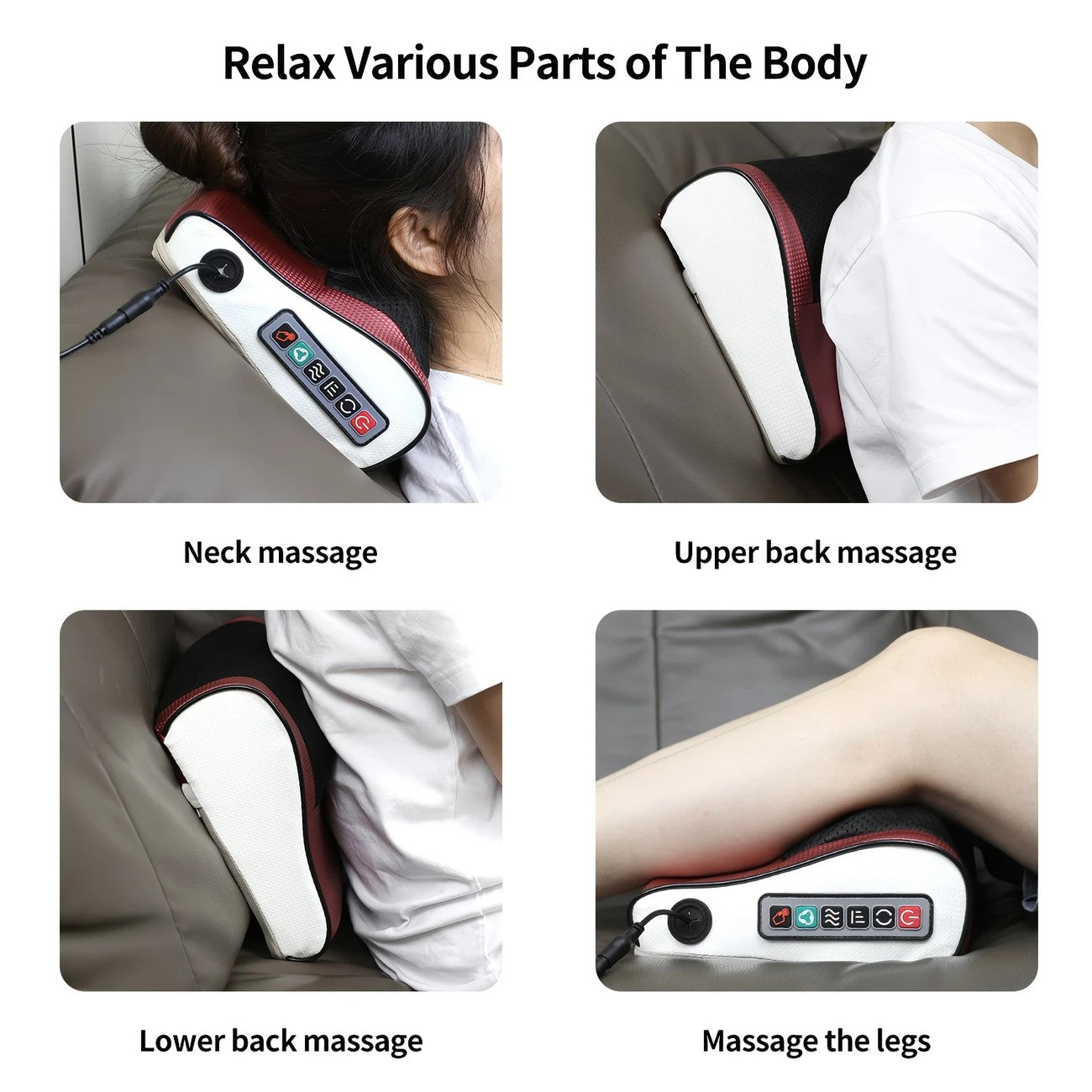 Black Electric Massager for Health