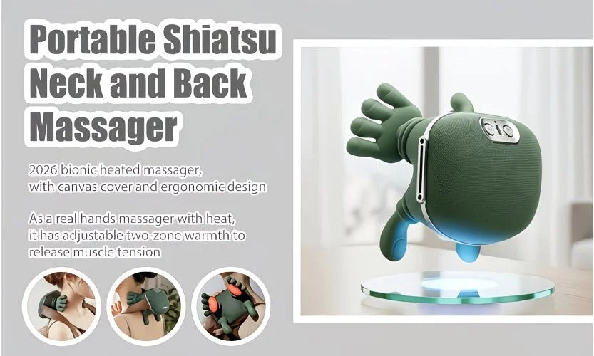USB Heated Neck, Shoulder, and Back Massager