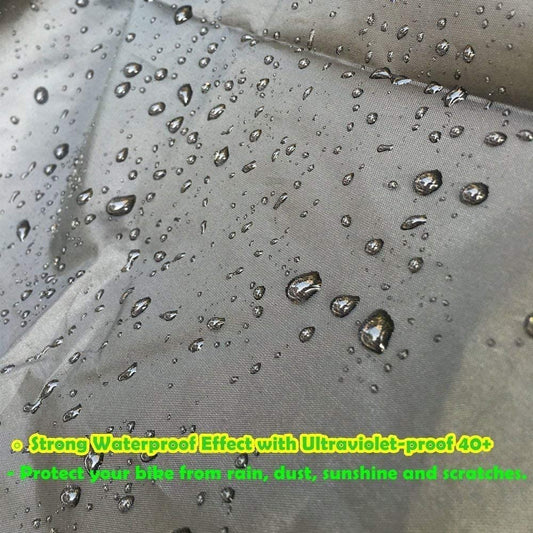 Bicycle cover for outdoor storage, cover/bike storage for mountain bikes