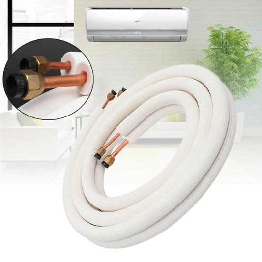 Air Conditioning Pipe - 1/4+3/8 - Insulated Copper