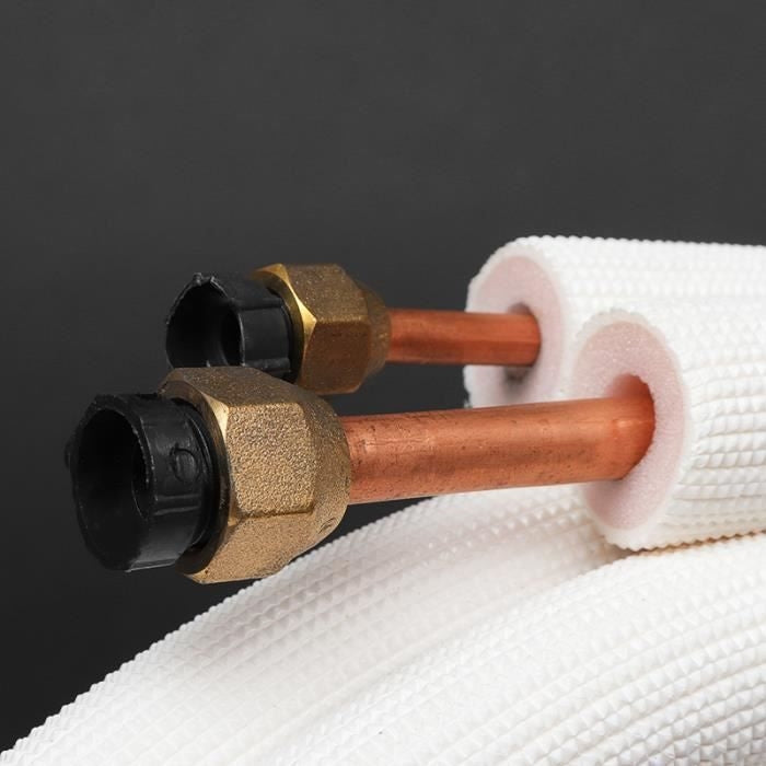 Air Conditioning Pipe - 1/4+3/8 - Insulated Copper