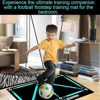 Football Step Training Mat, 60 x 90 cm Football Mat, Football Training Mat, Silent Football Mat