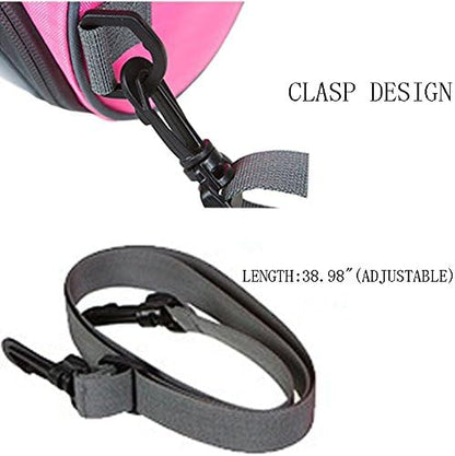 Waterproof Bicycle Handlebar Bag with Transparent Pouch and Adjustable Strap High-Capacity Cycling Front Pack #2 Pink