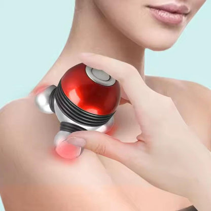 Powerful Vibrations Mini Handheld Massager (Purple)