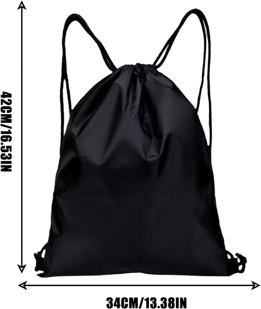 Drawstring Backpack Sports Gym Bag for Women Men,Folding Sport Backpack Drawstring Bag for Home Travel Storage Use