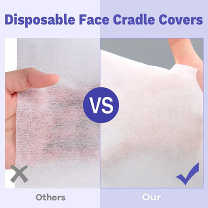 100PCS Upgrade Disposable Face Cradle Covers