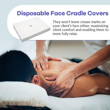 100PCS Upgrade Disposable Face Cradle Covers