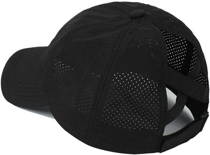 Quick Drying Ponytail Hat for Women