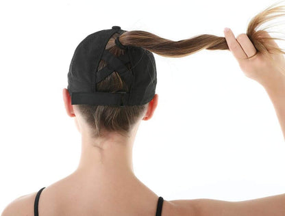 Quick Drying Ponytail Hat for Women