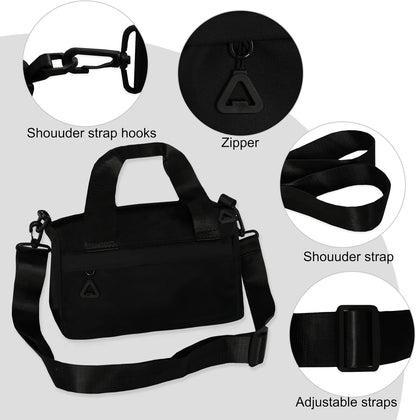 Mini Gym Bag Small Sport Bag Adjustable Duffle Bag Detachable Strap Gym Tote for Men Women Portable Shoulder Fitness Bag for Travel Sports