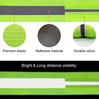 Inboat Reflective Bands for Arm, Ankle, Wrist, High Visibility Running Gear