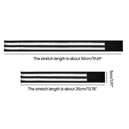 Reflective Wrist Bands, Night Running Gear for Cyclists, Joggers, Walkers