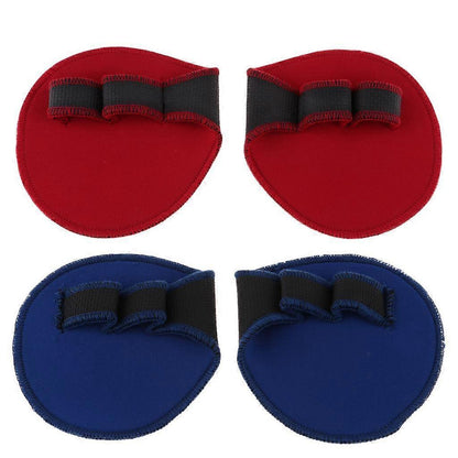 2x Lifting Grip Gloves Pad, Anti-Slip Gym Grips for Weightlifting