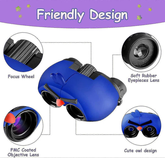 8x22 Binoculars for Bird Watching Compact High Magnification Viewing