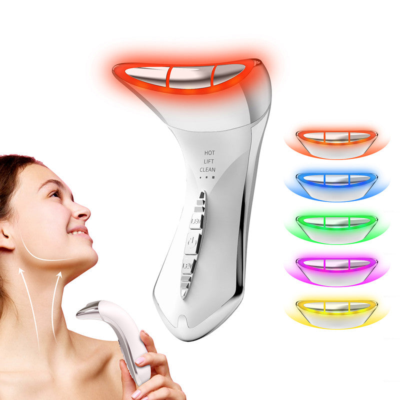 7-Color Light Constant-Temperature EMS Neck Massager