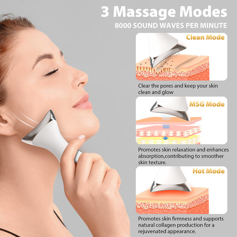 7-Color Light Constant-Temperature EMS Neck Massager
