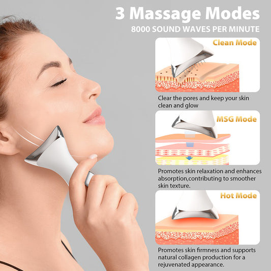 7-Color Light Constant-Temperature EMS Neck Massager