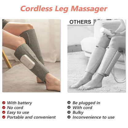 Leg Massager Heated Air Compression
