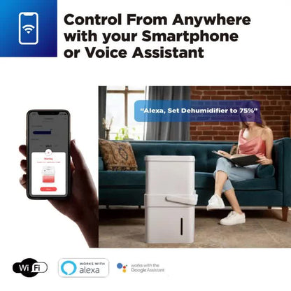 Cube Dehumidifier with smart wi-fi