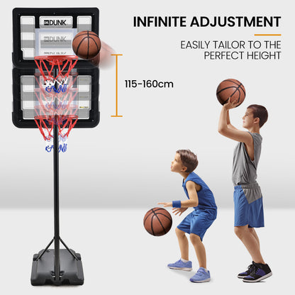 Portable Kids Basketball Hoop Stand System