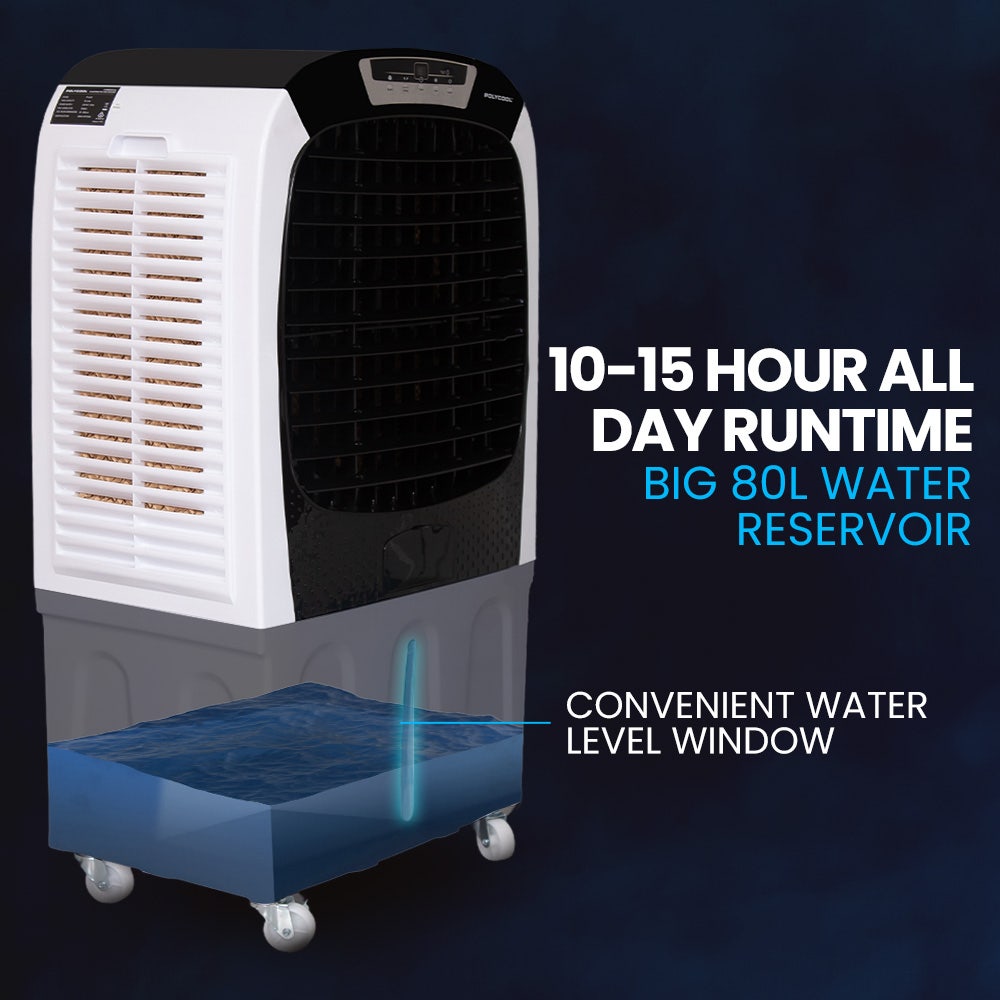 450W 80L Evaporative Air Cooler