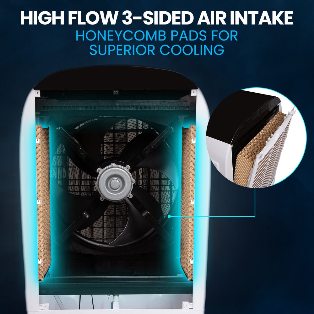450W 80L Evaporative Air Cooler