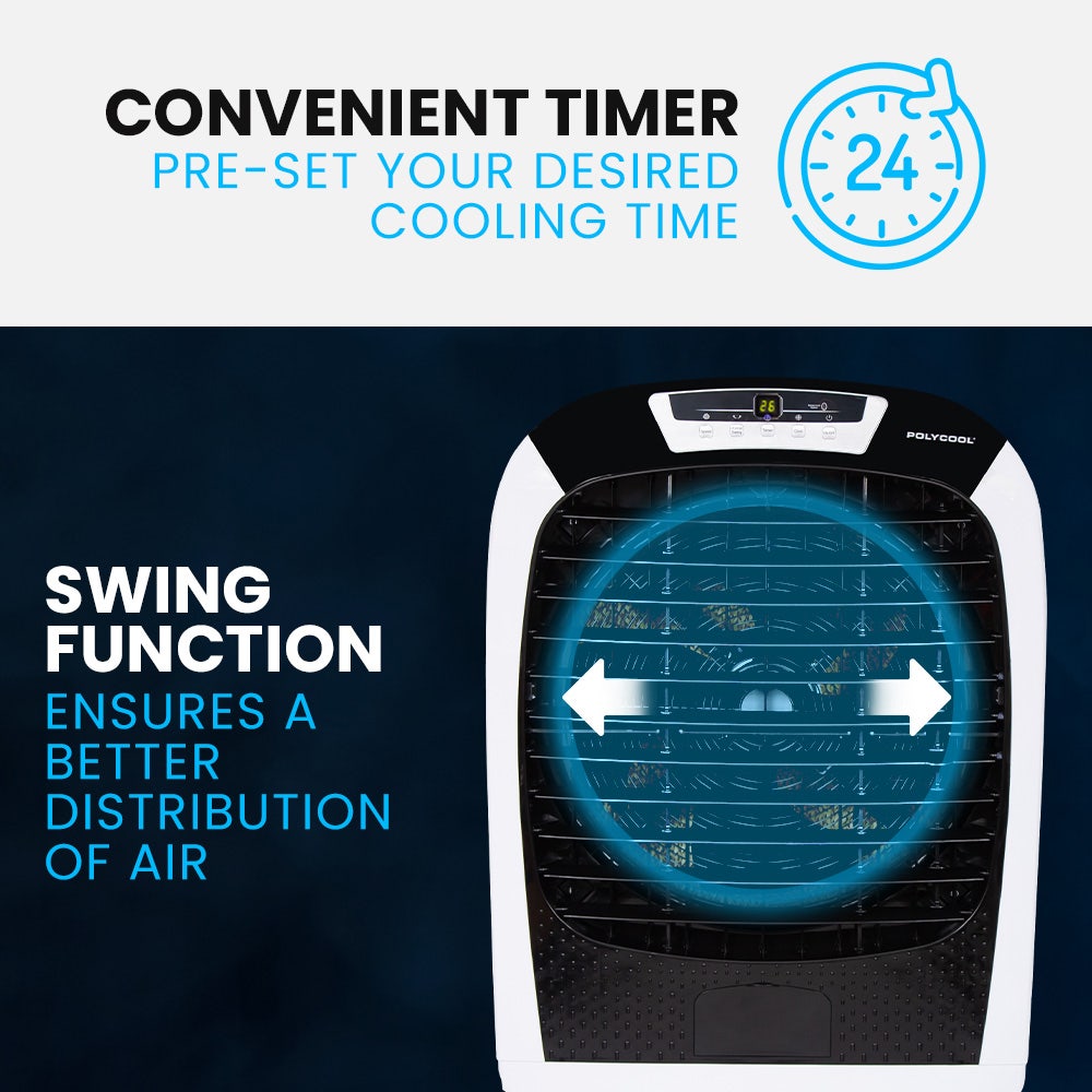 450W 80L Evaporative Air Cooler