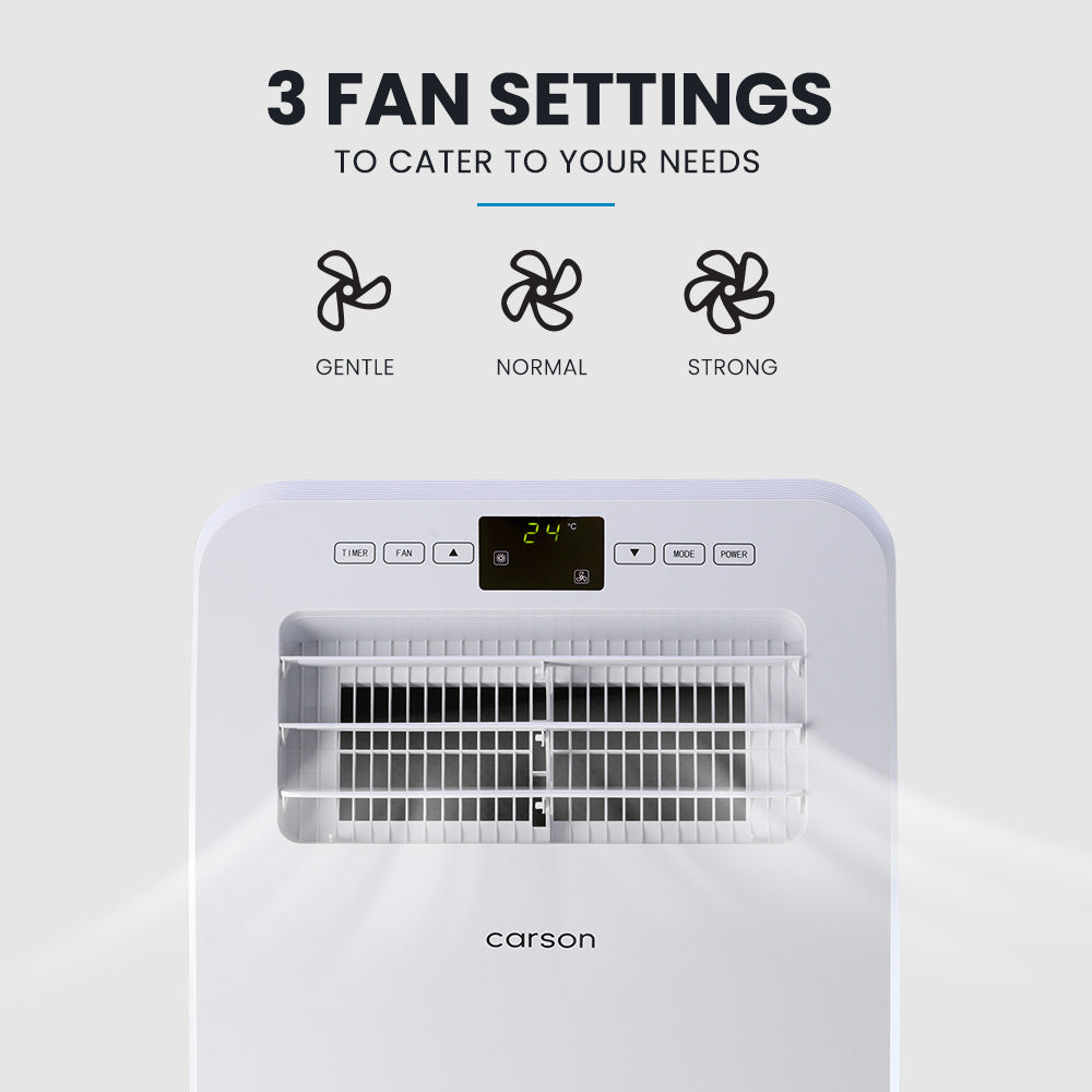 2.9kW Reverse Cycle Portable Air Conditioner and Heater, with Dehumidifier, Cooling and Heating AC