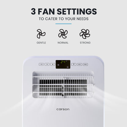 2.9kW Reverse Cycle Portable Air Conditioner and Heater, with Dehumidifier, Cooling and Heating AC