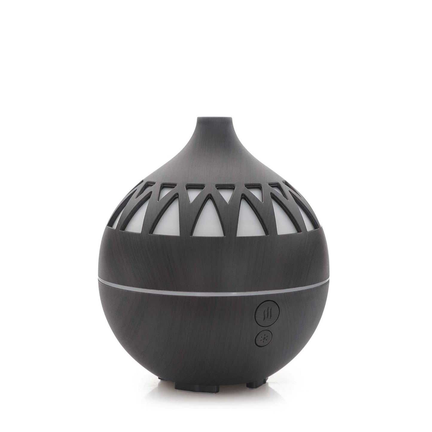180ml USB LED Dark Wood Mist Humidifier
