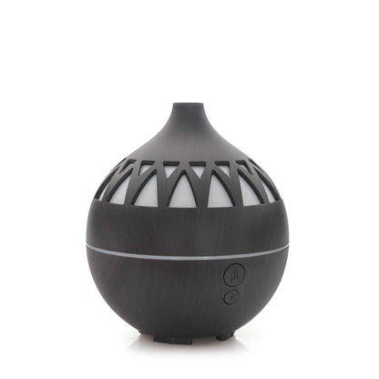 180ml USB LED Dark Wood Mist Humidifier