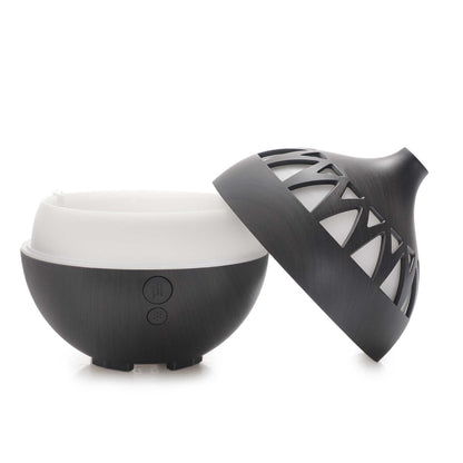 180ml USB LED Dark Wood Mist Humidifier