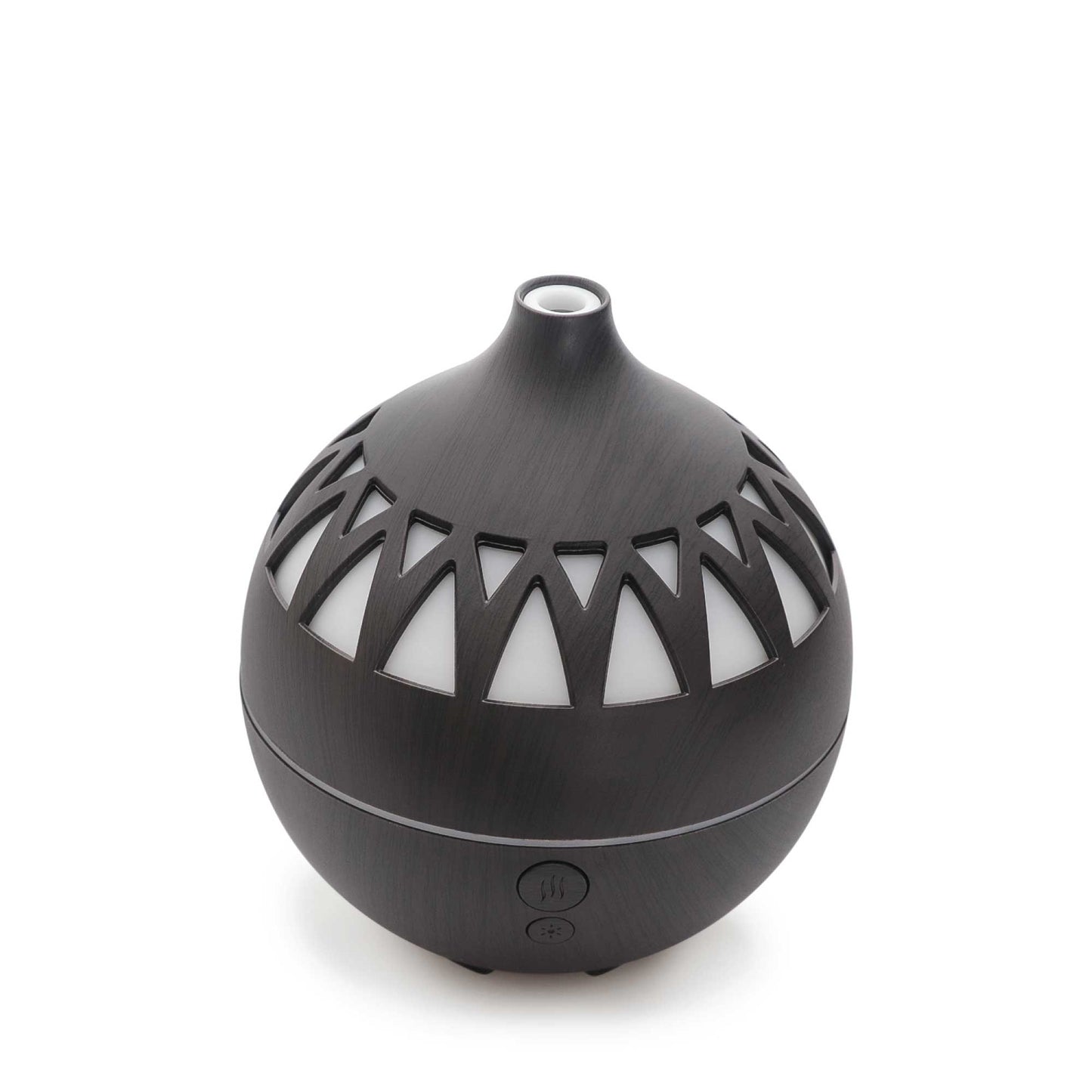 180ml USB LED Dark Wood Mist Humidifier