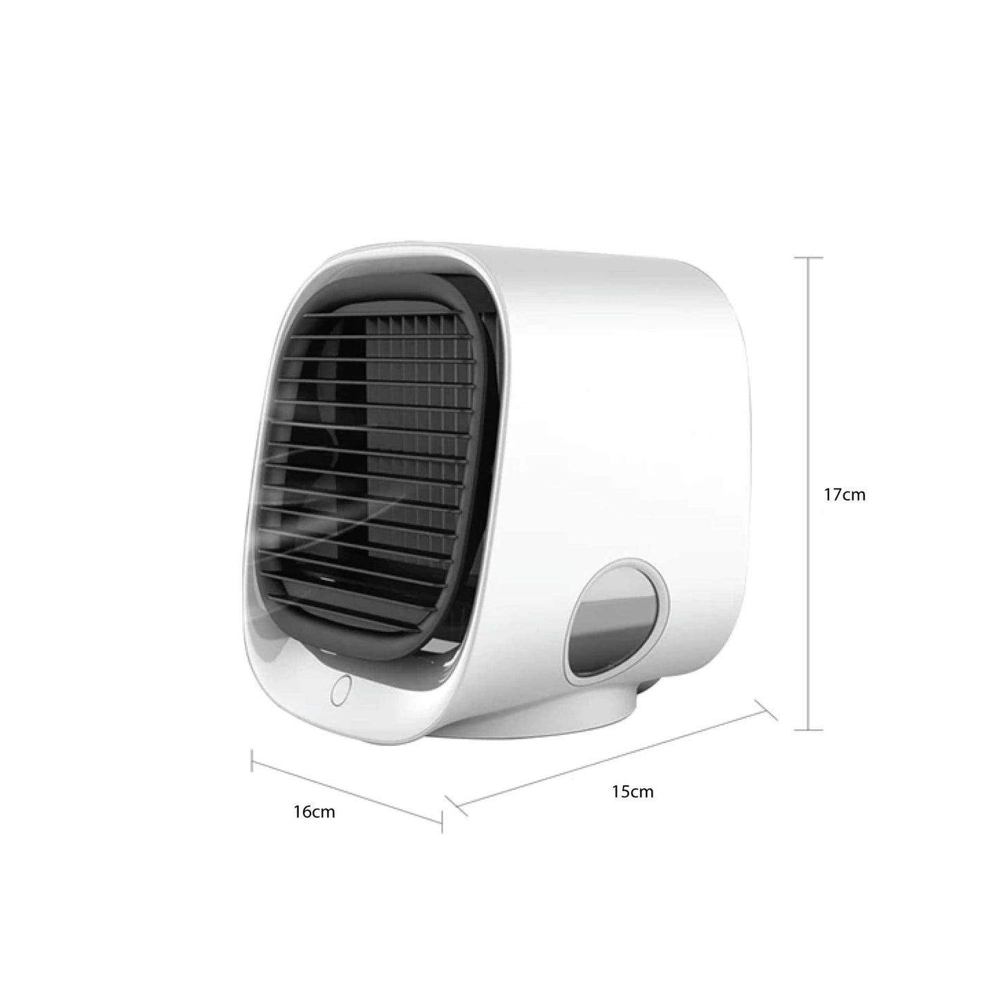 USB Mini Air Purifier - Portable Desktop Air Conditioner Cooling Fan