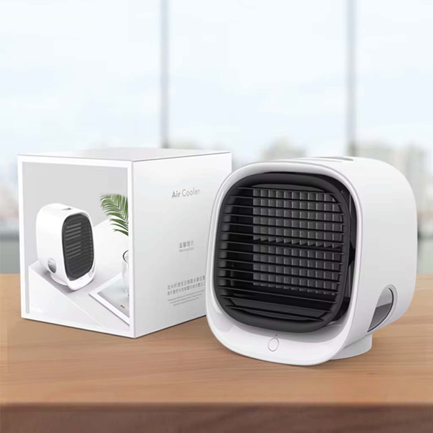 USB Mini Air Purifier - Portable Desktop Air Conditioner Cooling Fan