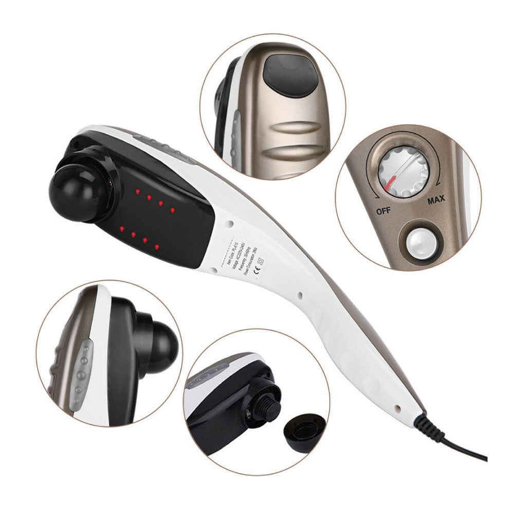 Full Body Handheld Massager Machine Champagne