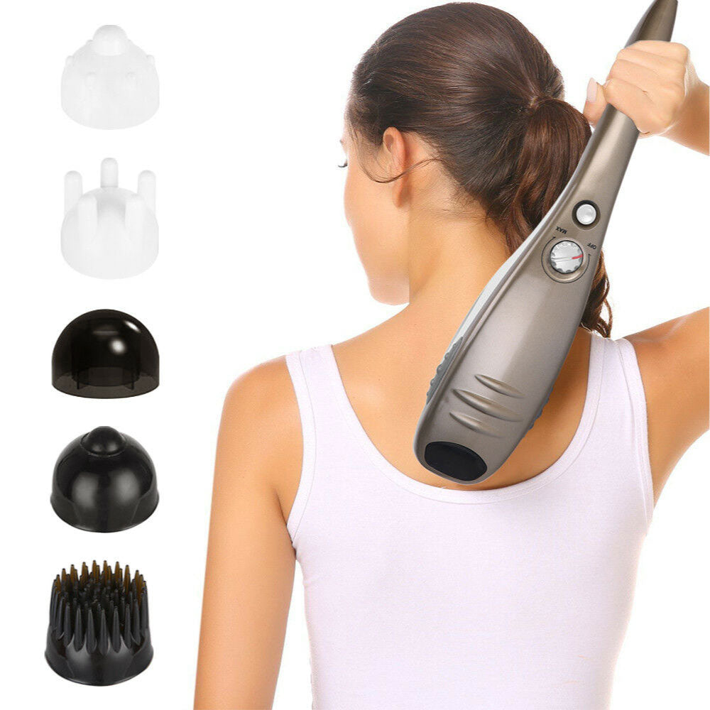 Full Body Handheld Massager Machine Champagne