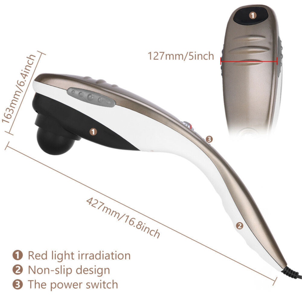 Full Body Handheld Massager Machine Champagne