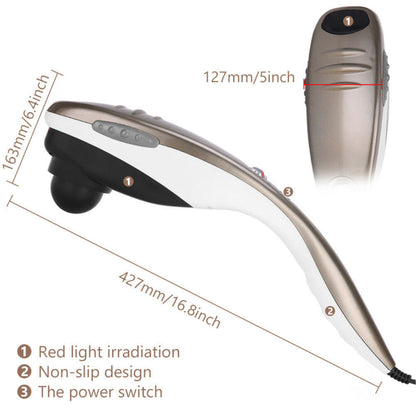Full Body Handheld Massager Machine Champagne