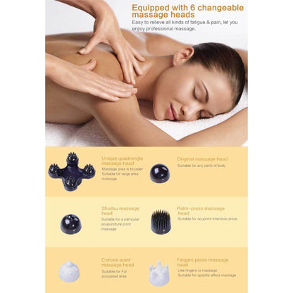 Full Body Handheld Massager Machine Champagne