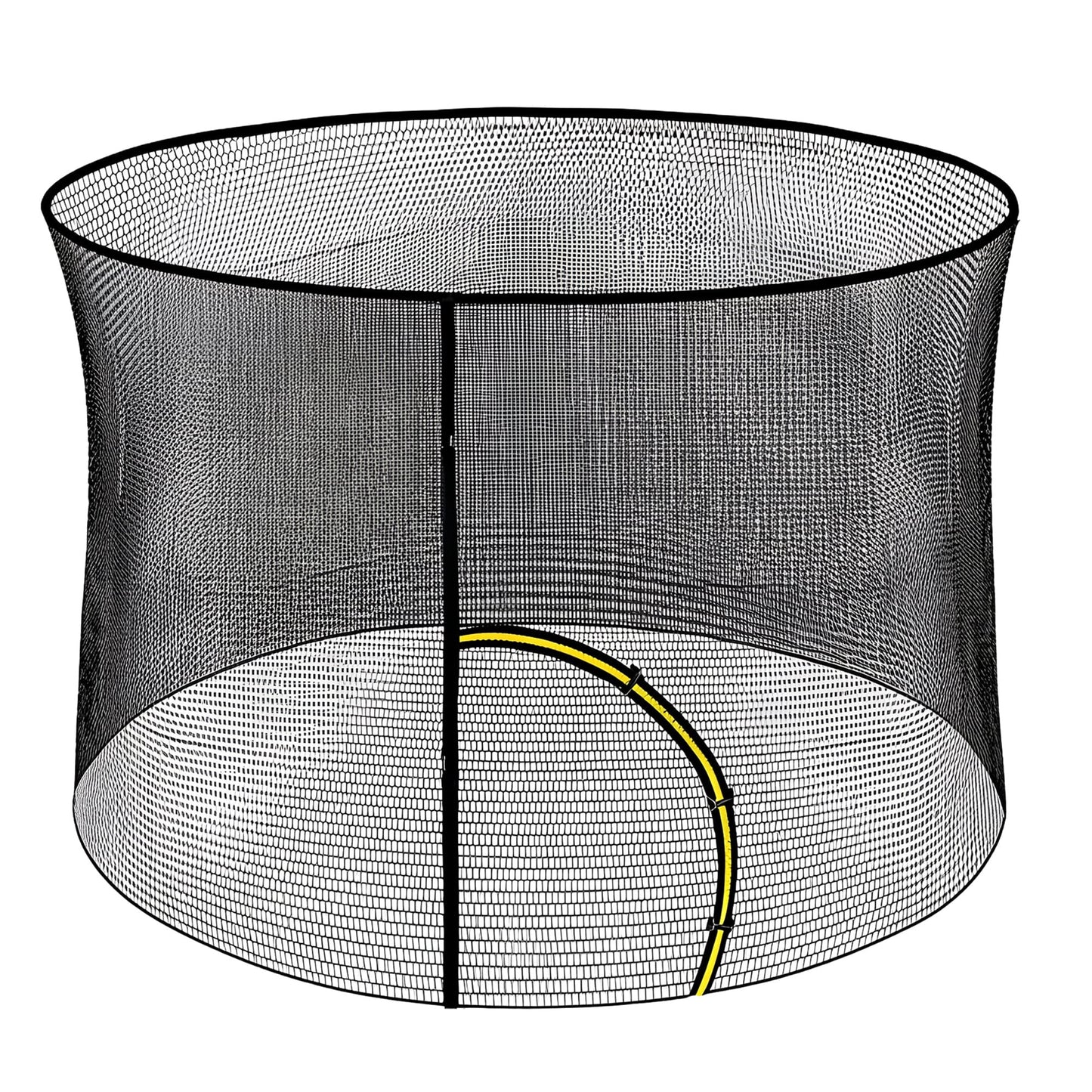 Kahuna 12ft Trampoline Pad and Net - Rainbow