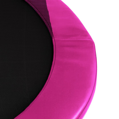 Kahuna 14ft Trampoline Pad and Net - Pink