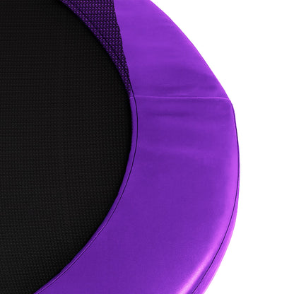 Kahuna 14ft Trampoline Pad and Net - Purple